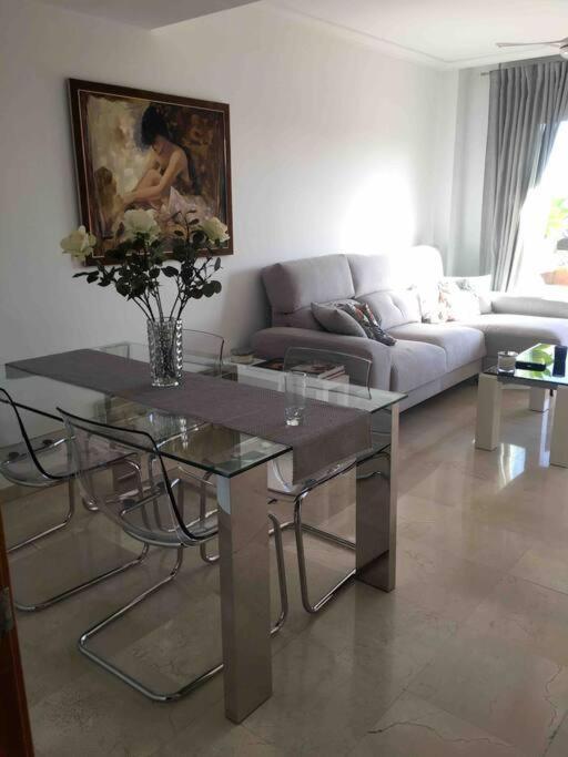 Superbe Appartement Avec Piscine A 800M De La Mer Bahia de Casares Exteriör bild